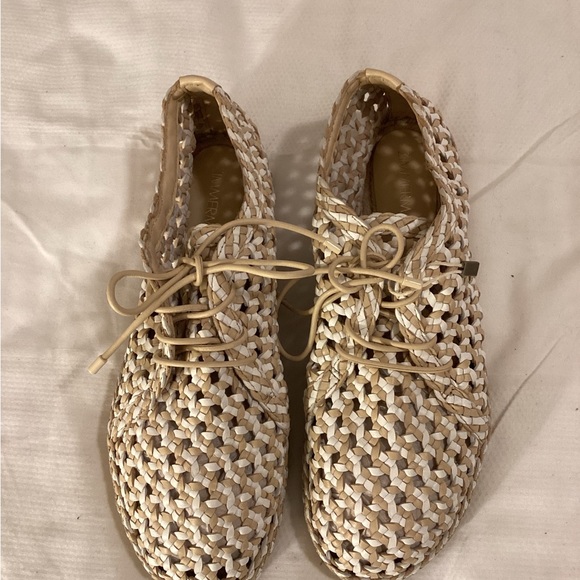 ZIMMERMANN
Bi Colour Flat Espadrille In Beige - Picture 3 of 13